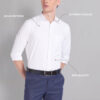 AD By Arvind Textured Dobby Formal Shirt