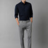 Aldeno Comfort Fit Spread Collar Opaque Formal Shirt