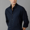 Aldeno Comfort Fit Spread Collar Opaque Formal Shirt