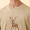 Allen Solly Men Graphic Embroidered Crew Neck Full Sleeve Sweatshirt