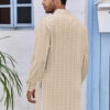 Anouk Geometric Embroidered Mandarin Collar Straight Chikankari Work Cotton Kurta