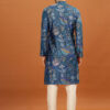 Anouk Mandarin Collar Floral Printed Straight Kurta