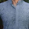 Anouk Men Geometric Embroidered Kurta