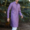Anouk Men Geometric Embroidered Kurta