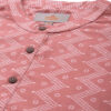 Anouk Men Geometric Printed Pure Cotton Short Kurta