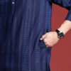 Anouk Men Polka Dot Printed Pure Cotton Kurta