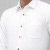Arrow Manhattan Slim Fit Textured Pure Cotton Formal Shirt