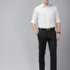Arrow Manhattan Slim Fit Vertical Stripes Pure Cotton Formal Shirt