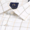Arrow Men Slim Fit Windowpane Checks Checked Casual Shirt