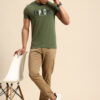 Being Human Typography Printed Pure Cotton T-shirt