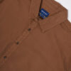 Bene Kleed Men Brown solid full sleeves Cotton Oversize Casual Shirt