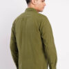 Bene Kleed Spread Collar Pure Cotton Shirt