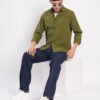 Bene Kleed Spread Collar Pure Cotton Shirt