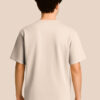 BULLMER Men Abstract Printed Round Neck Oversized T-shirt