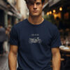 BULLMER Men Pack Of 2 Graphic Printed Round Neck Cotton T-shirts