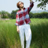 Campus Sutra Men Comfort Opaque Checked Casual Shirt