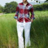 Campus Sutra Men Comfort Opaque Checked Casual Shirt