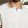 Campus Sutra Men Solid Polo Collar Cotton T-shirt