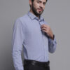 Cantabil Comfort Micro Ditsy Printed Cotton Formal Shirt