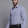 Cantabil Comfort Micro Ditsy Printed Cotton Formal Shirt