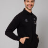 Cantabil Mock Collar Fleece Front Open Sweatshirt
