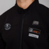 Cantabil Mock Collar Fleece Front Open Sweatshirt