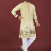 CHARLOTTE GRACIOUS Men Floral Printed Indie Prints Kurta