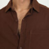 CHIMPAAANZEE Oversized Twill Long Sleeves Shirt