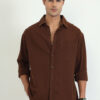 CHIMPAAANZEE Oversized Twill Long Sleeves Shirt