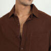 CHIMPAAANZEE Oversized Twill Long Sleeves Shirt