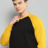 Cloak & Decker Men Colourblocked Round Neck Long Sleeves Sweatshirt