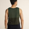 DAMENSCH Colourblocked Cotton Blend Tank T-shirt