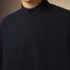 Dennis Lingo Relaxed Fit Mock Collar Long Sleeves Pullover Sweatshirt
