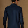 DENNISON Men Navy Blue Comfort Regular Fit Solid Formal Shirt