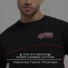 Difference of Opinion Men Embroidered Round Neck Oversized T-shirt