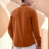 Fifth U Men Solid Cotton Blend Straight Kurta