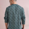 FILORI STUDIO Ethnic Motifs Printed Mandarin Collar Cotton Kurta