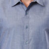 FITHUB Men Striped Formal Shirt