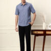 FITHUB Men Striped Formal Shirt