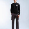 Flying Machine Men Relaxed Fit Graphic Printed Round Neck Long Sleeve Sweatshirt