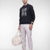 French Connection Graphic Printed Pullover Sweatshirt