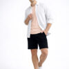 Friskers Mens Coral Sleeveless Round Neck Tshirts