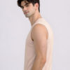Friskers Mens Coral Sleeveless Round Neck Tshirts