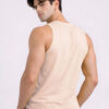 Friskers Mens Coral Sleeveless Round Neck Tshirts