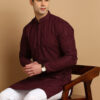 FUBAR Men Geometric Thread Work Kurta