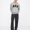 GAP Applique Brand Logo Hooded Sweatshirt