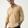 glitchez Overdyed Button-Down Collar Casual Shirt