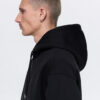 H&M Men Black Relaxed Fit Hoodie