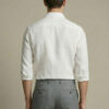 HE SPOKE Men Solid Perfume Finish Formal Shirt