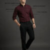 HE SPOKE Oxford Cotton 2-way Stretch Solid Smart Casual Shirts